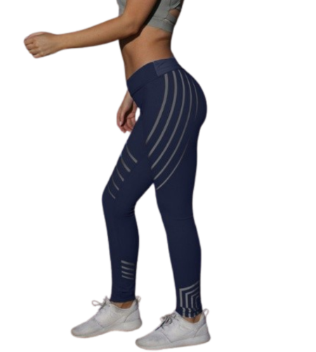 Women's Glow in the Dark Leggings Reflective Workout Leggings