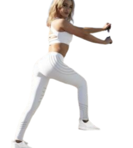 Women's Glow in the Dark Leggings | Reflective Workout Leggings | FITZEV