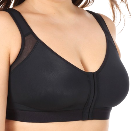 Women's Front Closure Medium Support Sports Bra
