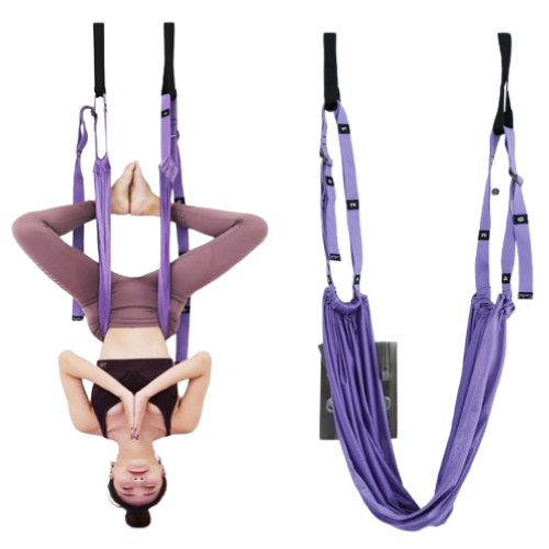 Adjustable Yoga Stretch Strap with Door Anchor | FITZEV