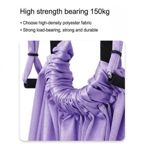 Adjustable Yoga Stretch Strap with Door Anchor | FITZEV