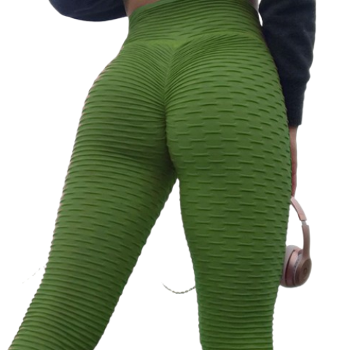 Women's High Waist Scrunch Leggings | Gym & Yoga Activewear | FITZEV